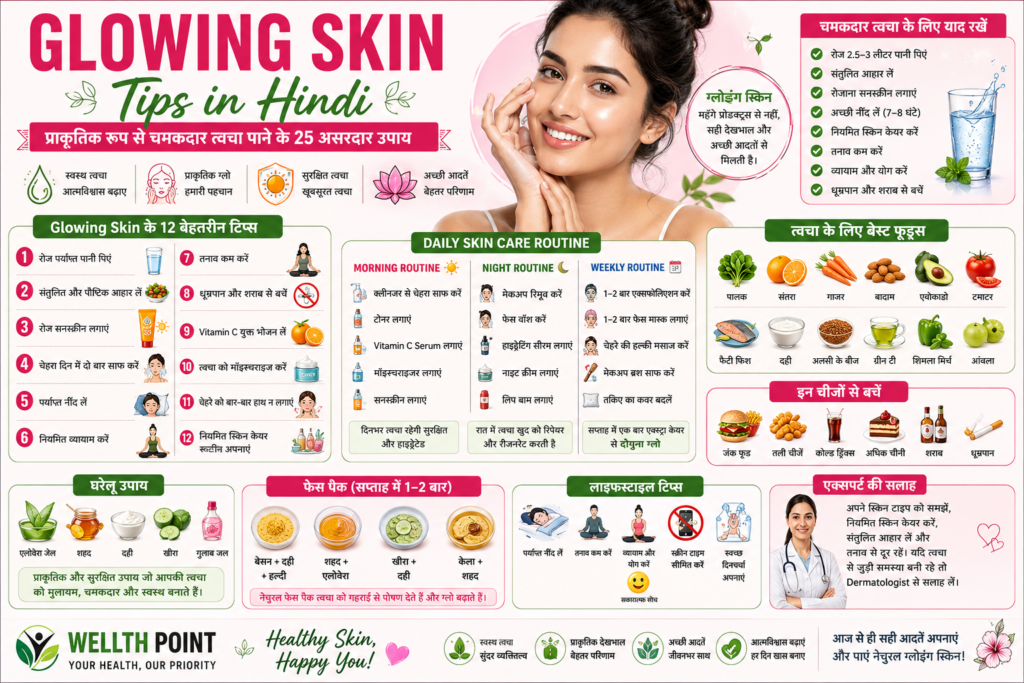 Vitamin C Serum Benefits in Hindi: рддреНрд╡рдЪрд╛ рдХреЗ 15 рдлрд╛рдпрджреЗ